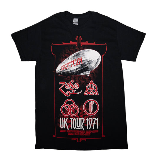 Led Zeppelin UK Tour 1971 T-Shirt