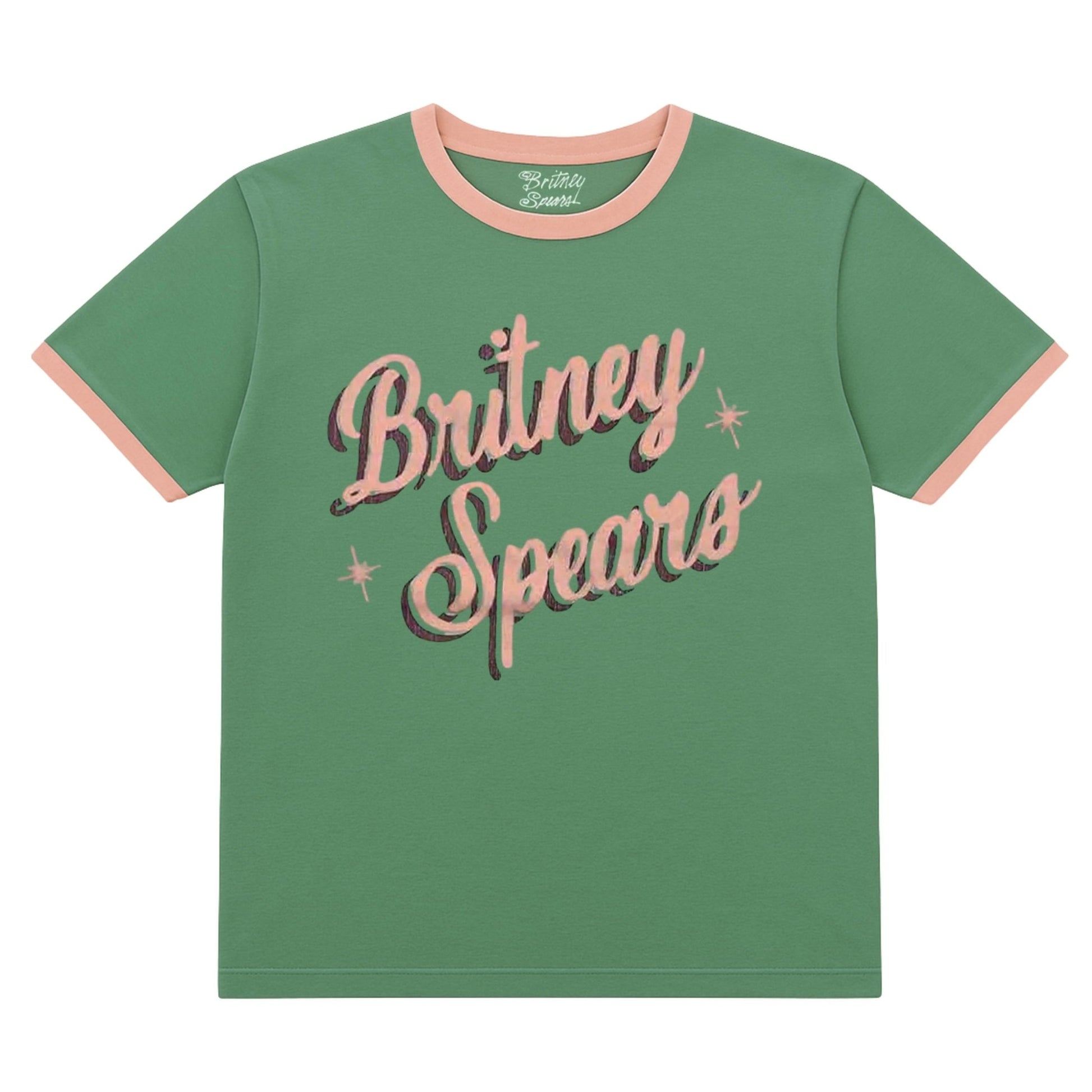Britney Spears Retro Ringer T-Shirt - 20Britney Spears Retro Ringer T-Shirt