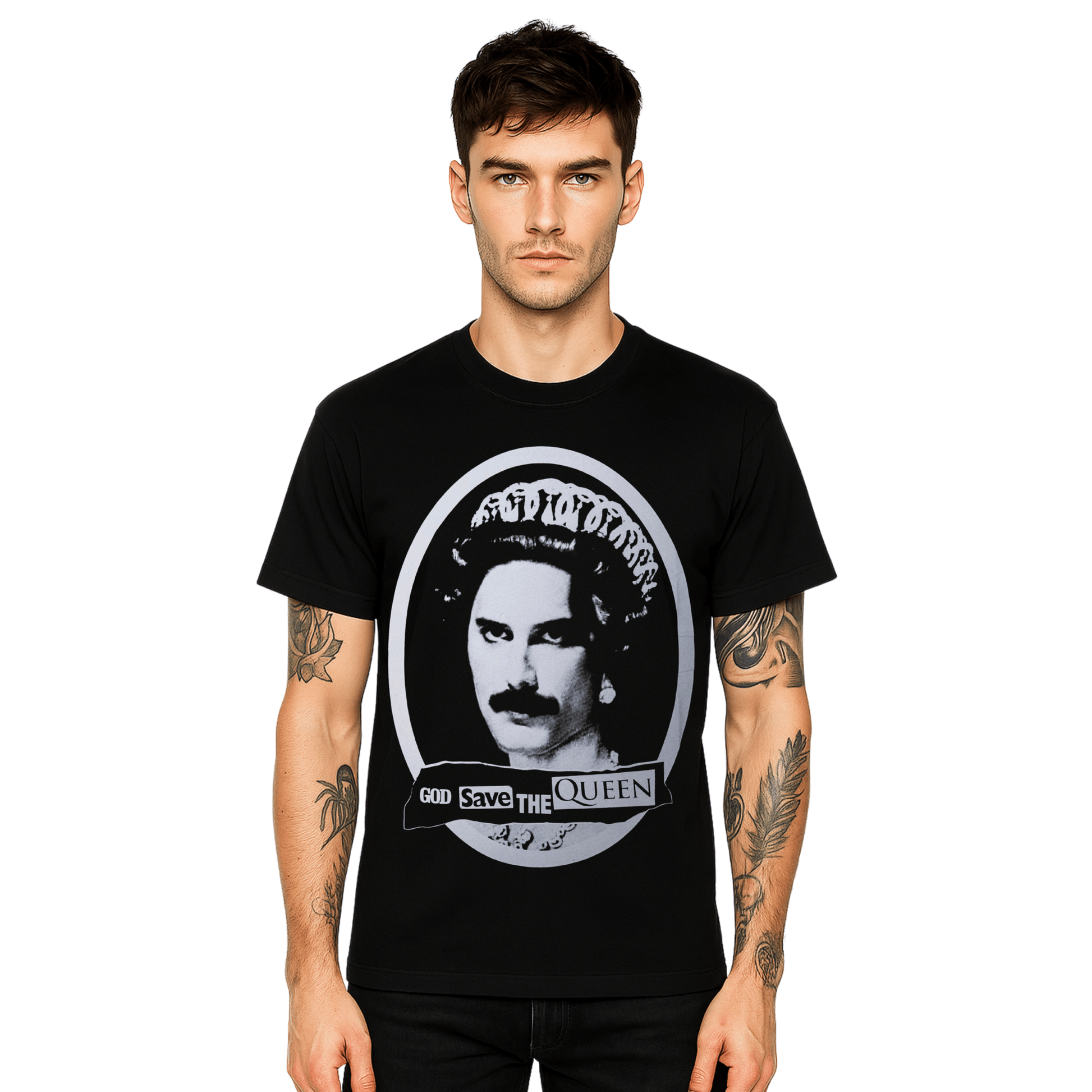Freddie Mercury God Save The Queen T-Shirt - 20Freddie Mercury God Save The Queen T-Shirt