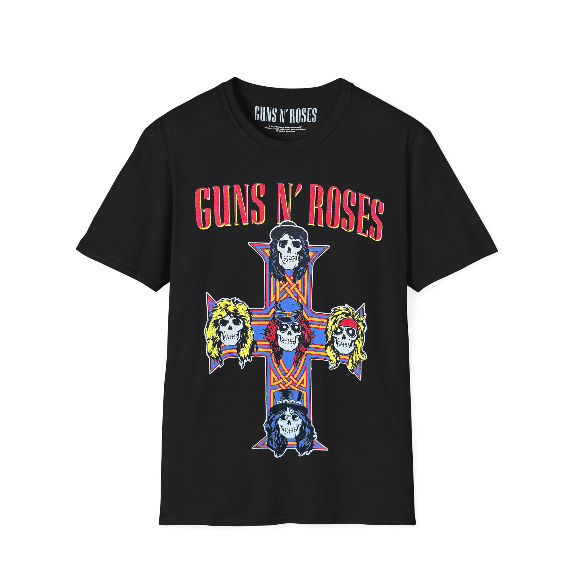 Guns N' Roses Vintage Cross T-shirt - 20Guns N' Roses Vintage Cross T-shirt