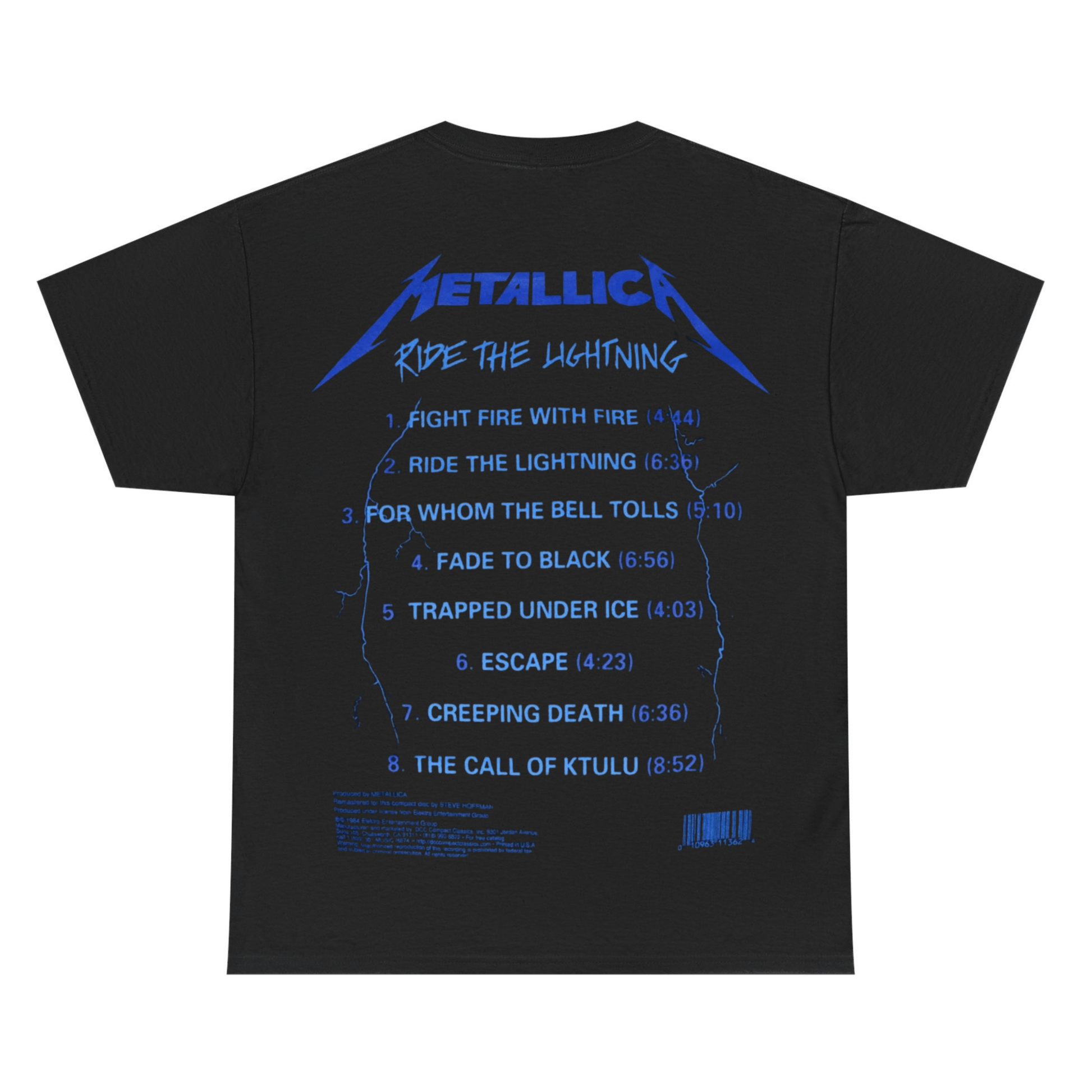 Metallica Ride The Lightning T-Shirt - 20Metallica Ride The Lightning T-Shirt