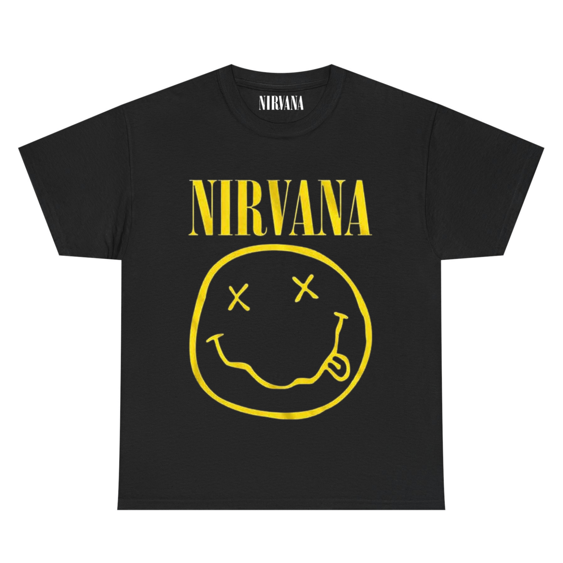 Nirvana Smiley Logo T-Shirt - 20Nirvana Smiley Logo T-Shirt