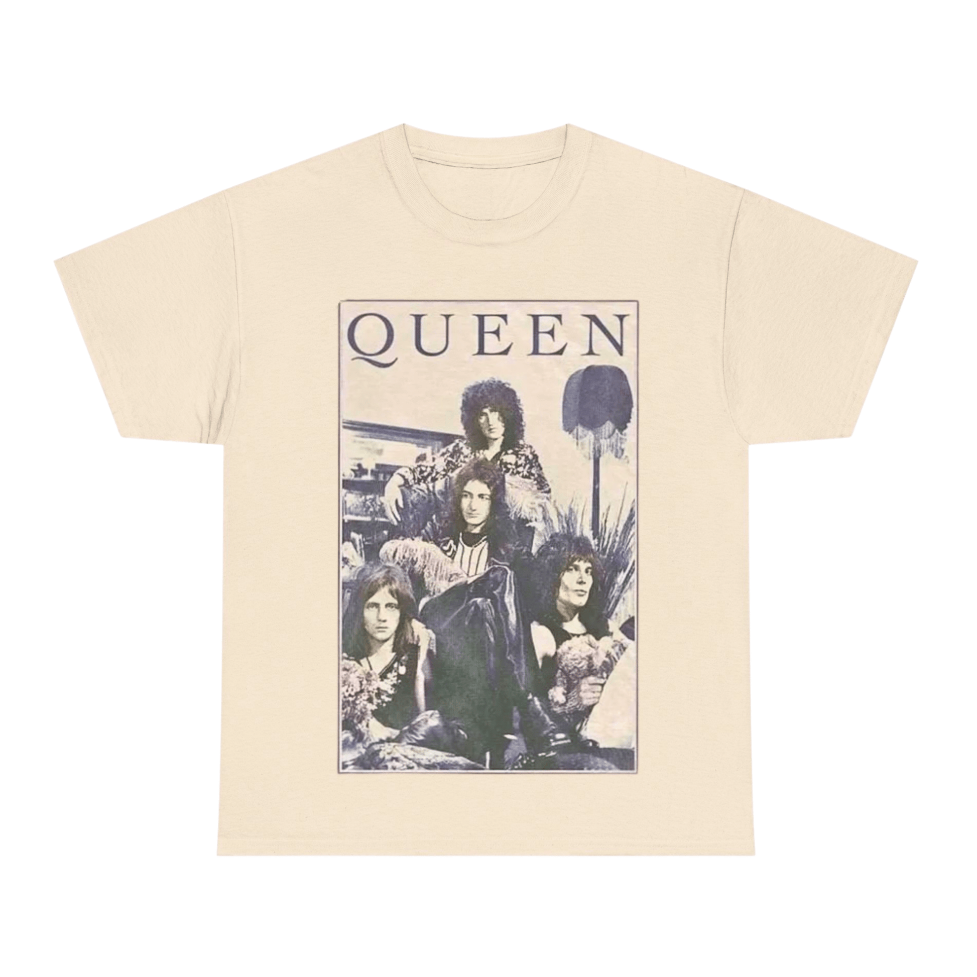 Queen Band Photograph T-Shirt - 20Queen Band Photograph T-Shirt