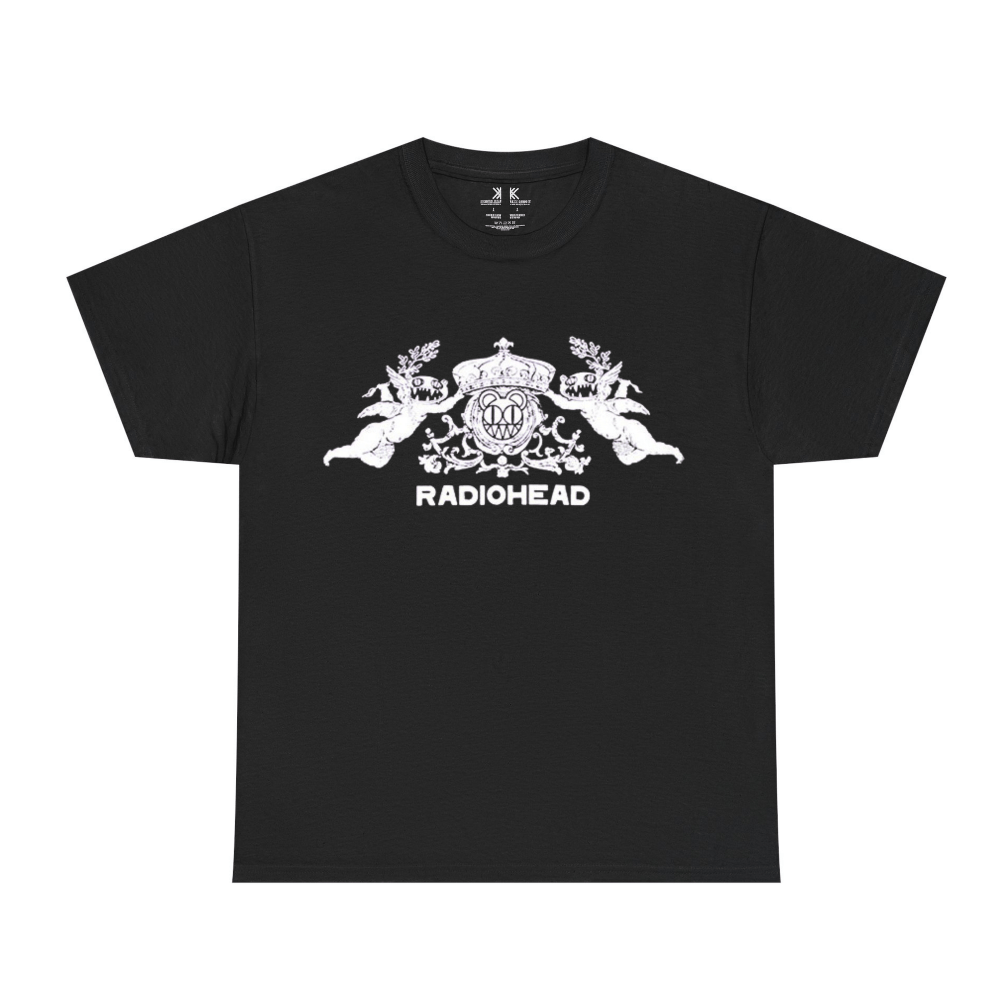 Radiohead Bearhead Crest Front & Back Print T-shirt - 20Radiohead Bearhead Crest Front & Back Print T-shirt