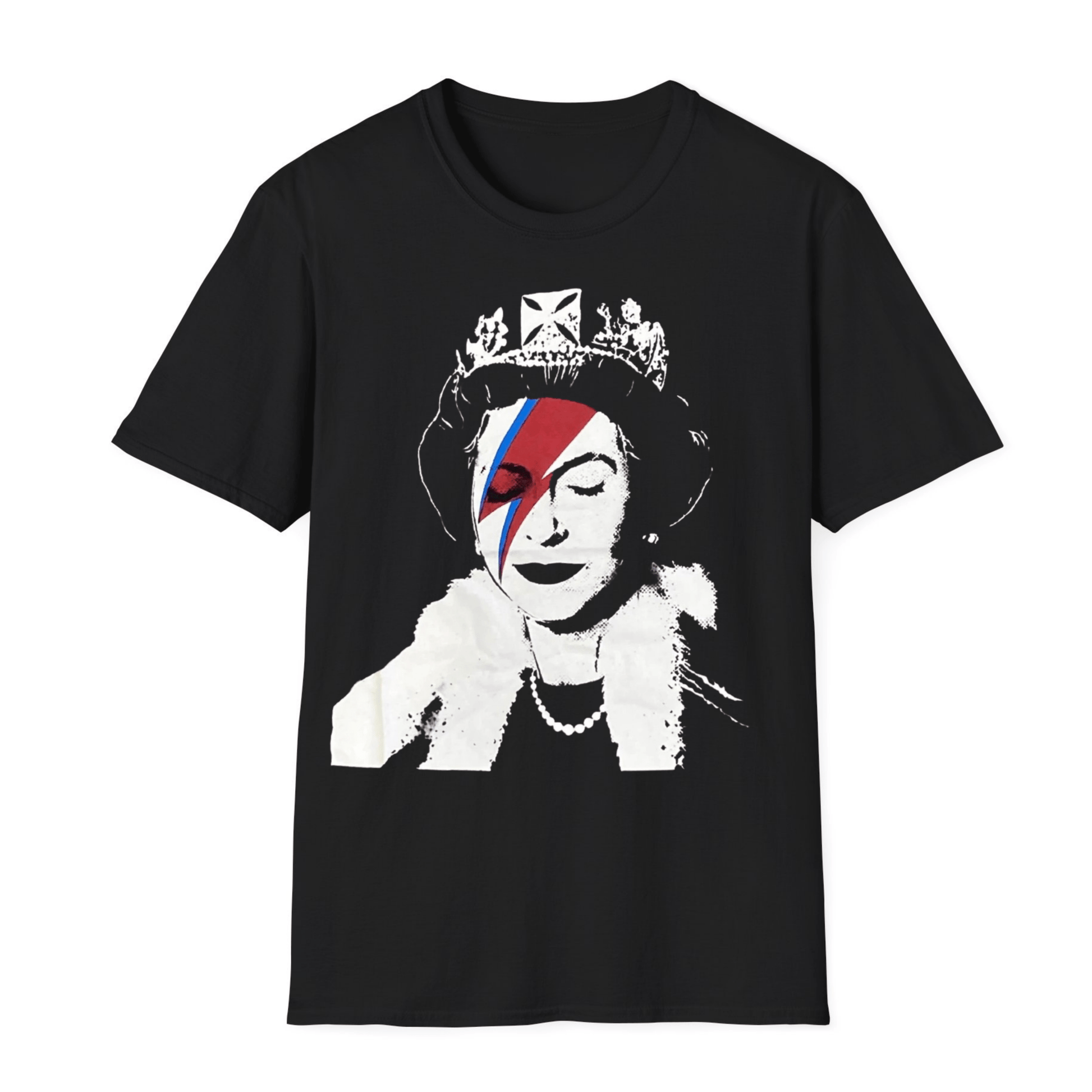 Ziggy Stardust Queen Elizabeth T-Shirt - 20Ziggy Stardust Queen Elizabeth T-Shirt
